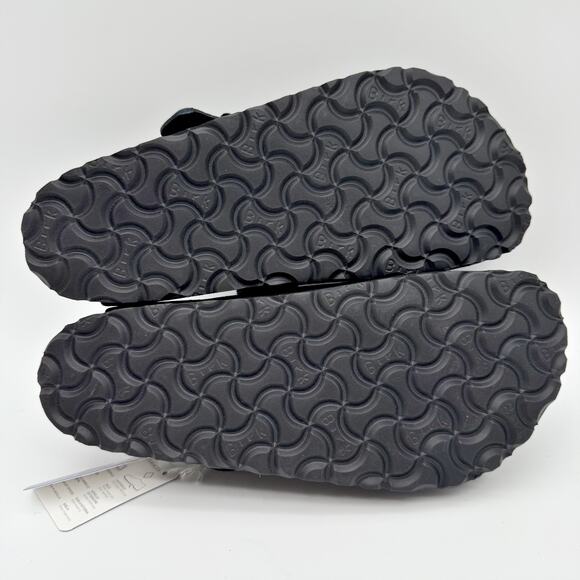 Birkenstock Womens Boston Shearling Clog EU 36 US 5 Black Suede Slip On NIB - Picture 10 of 11